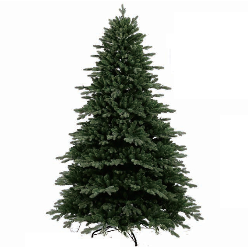 Cây Thông C23 CAO 2.1 MẾT Lá PE Xanh Tán Rộng loại cây tự động Cây Thông Trang Trí Noel