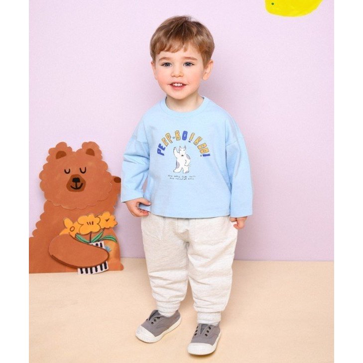 Áo thun cún Peep-bo bé trai Moli. HA4235