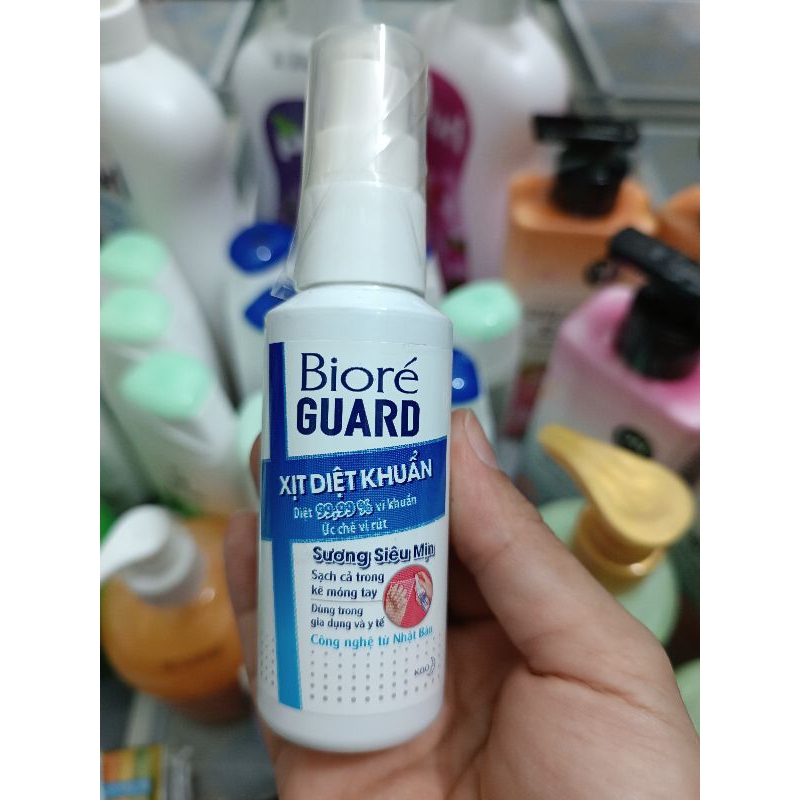 XỊT DIỆT KHUẨN Bioré 50ML