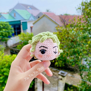Móc khóa Zoro // Móc khoá One piece // Móc khóa len // Len móc thủ công
