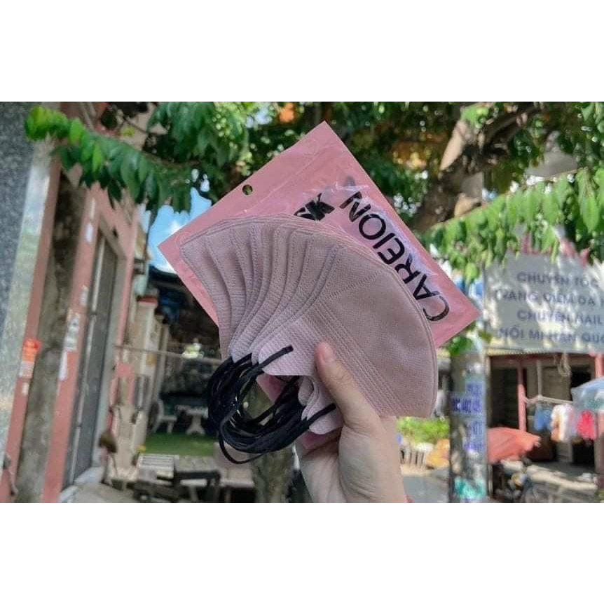Khẩu Trang 5D THÁI LAN,5D MASK CAREION Thời Trang 3 Lớp Lọc Bụi Nhiều Màu Lạ Siêu Đẹp