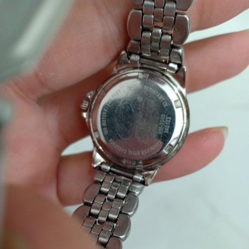 Đồng hồ si nữ hiệu FOSSIL blue mặt xanh