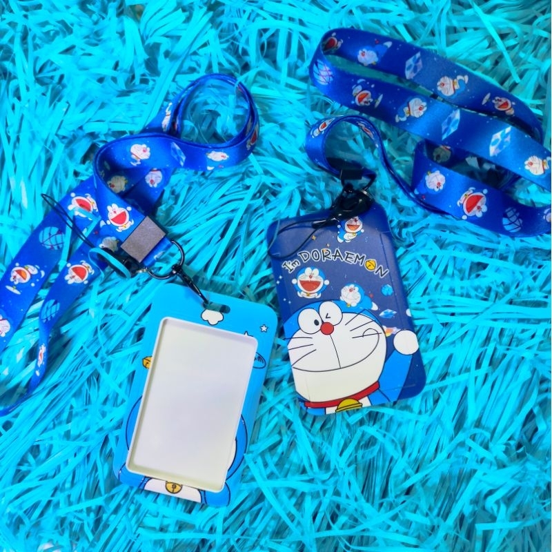 DÂY ĐEO THẺ SINH VIÊN, NHÂN VIÊN HÌNH DORAEMON DỄ THƯƠNG