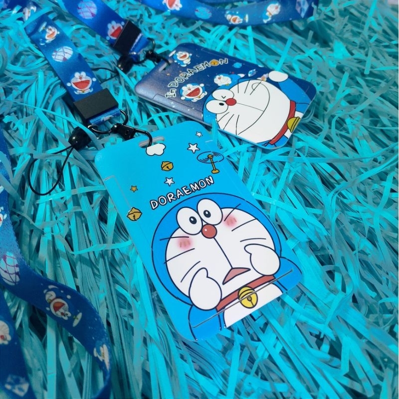 DÂY ĐEO THẺ SINH VIÊN, NHÂN VIÊN HÌNH DORAEMON DỄ THƯƠNG