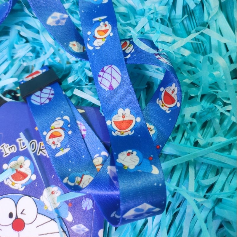 DÂY ĐEO THẺ SINH VIÊN, NHÂN VIÊN HÌNH DORAEMON DỄ THƯƠNG