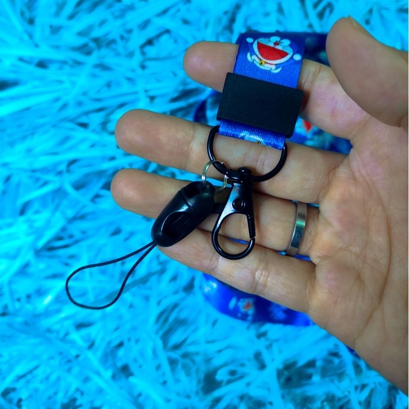 DÂY ĐEO THẺ SINH VIÊN, NHÂN VIÊN HÌNH DORAEMON DỄ THƯƠNG
