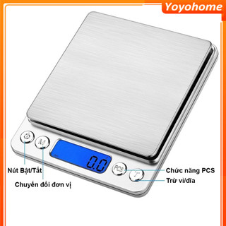Cân tiểu ly điện tử nhà bếp Electronic định lượng 3KG/0.1G