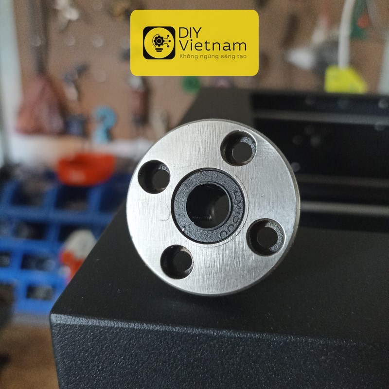 Con trượt tròn, bạc đạn trượt tròn loại ngắn LMF6UU, LMF8UU, LMF10UU, LMF12UU