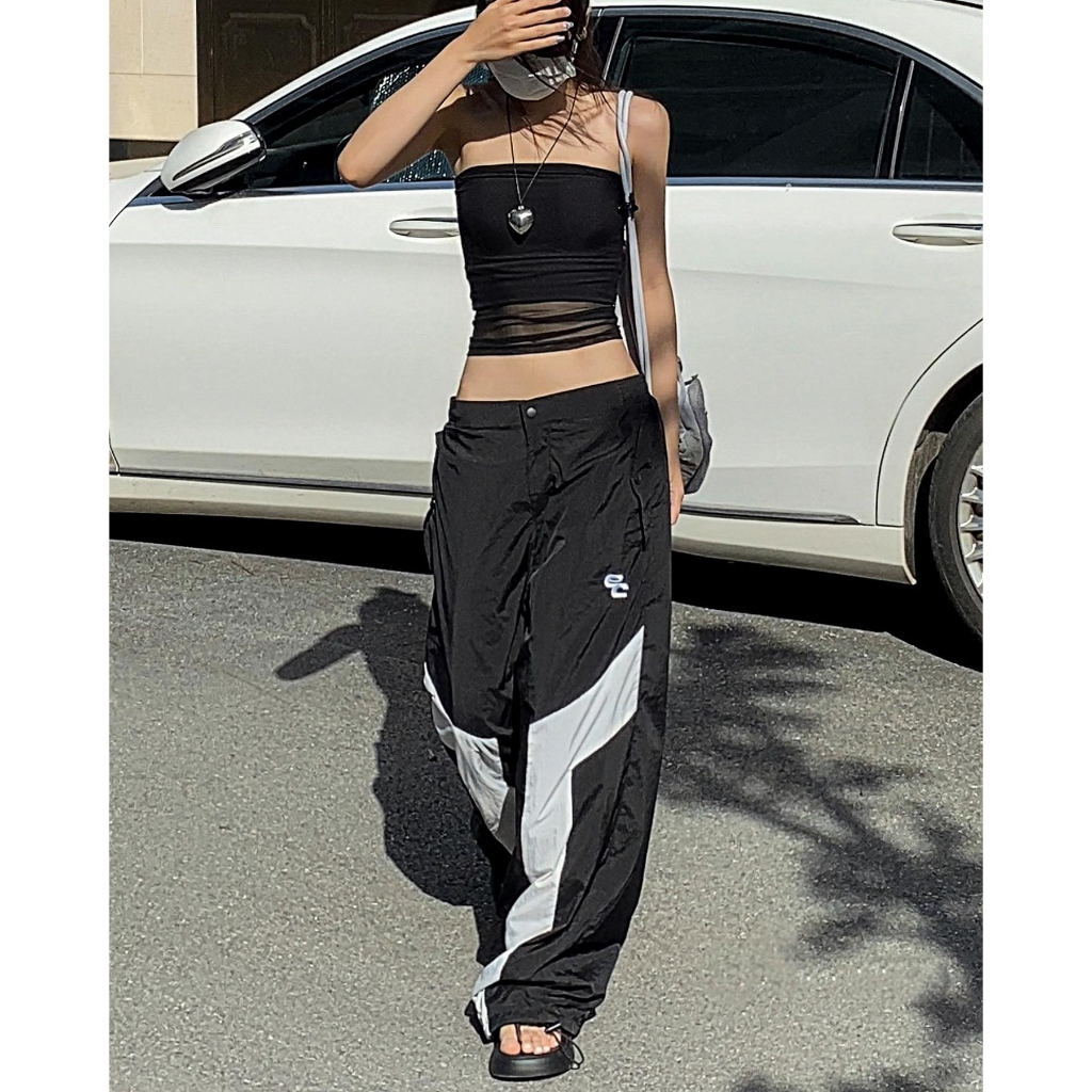 Quần dù EYEC | E LINE PARACHUTE PANTS