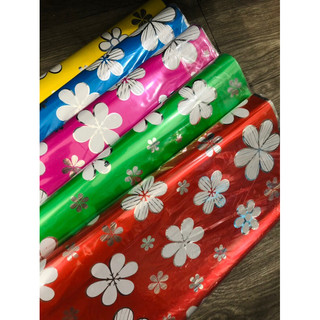 (Set 10 tờ) Giấy kiếng gói quà nhiều màu (70x100cm)