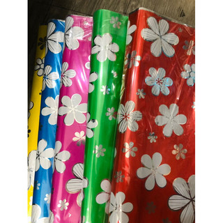 (Set 10 tờ) Giấy kiếng gói quà nhiều màu (70x100cm)