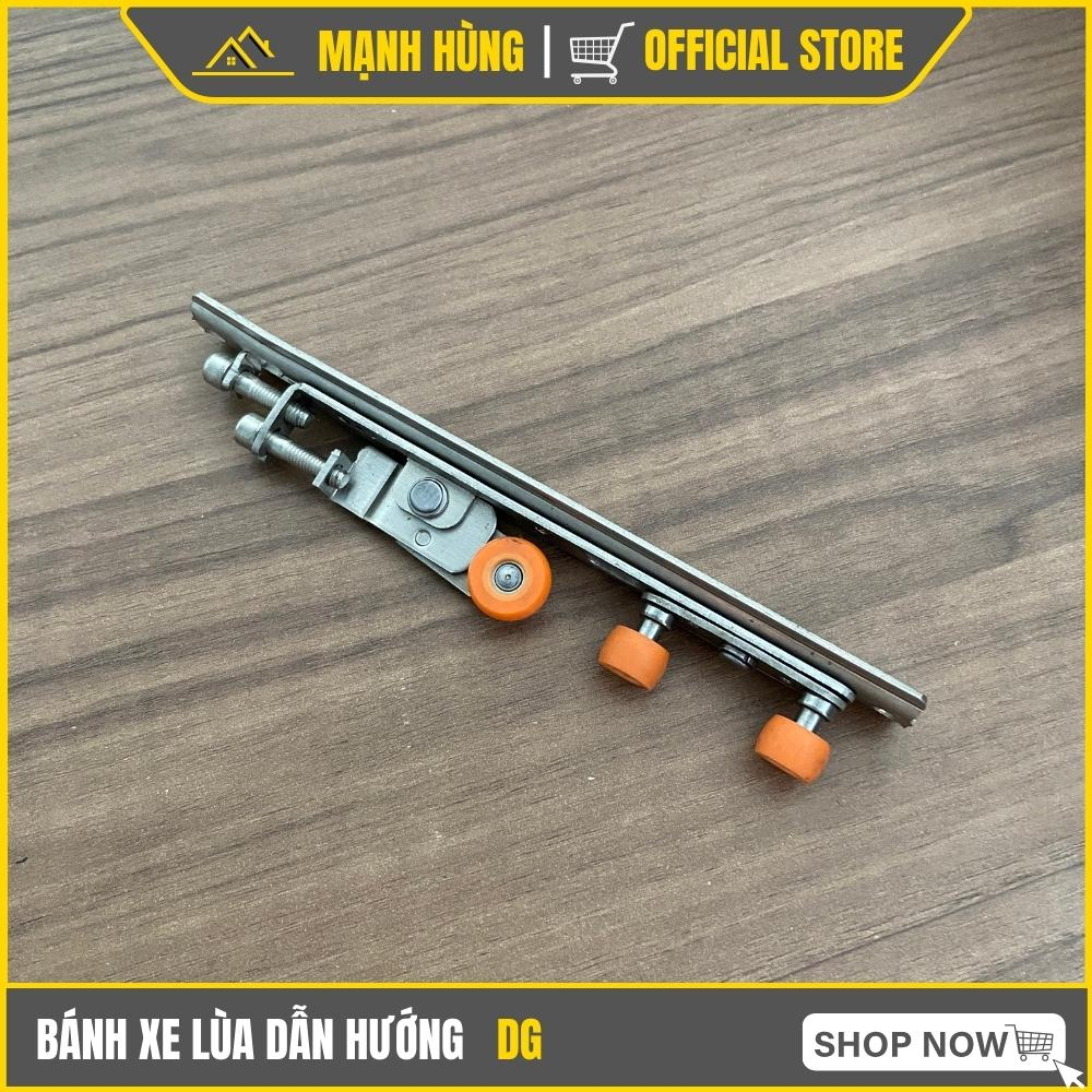 Bánh xe cửa lùa dẫn hướng DG, Bánh xe lùa 3D INOX 19.5 X 23 X 130