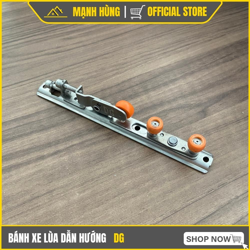 Bánh xe cửa lùa dẫn hướng DG, Bánh xe lùa 3D INOX 19.5 X 23 X 130