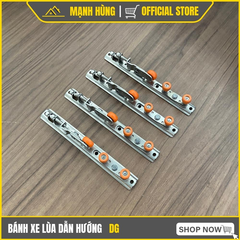 Bánh xe cửa lùa dẫn hướng DG, Bánh xe lùa 3D INOX 19.5 X 23 X 130