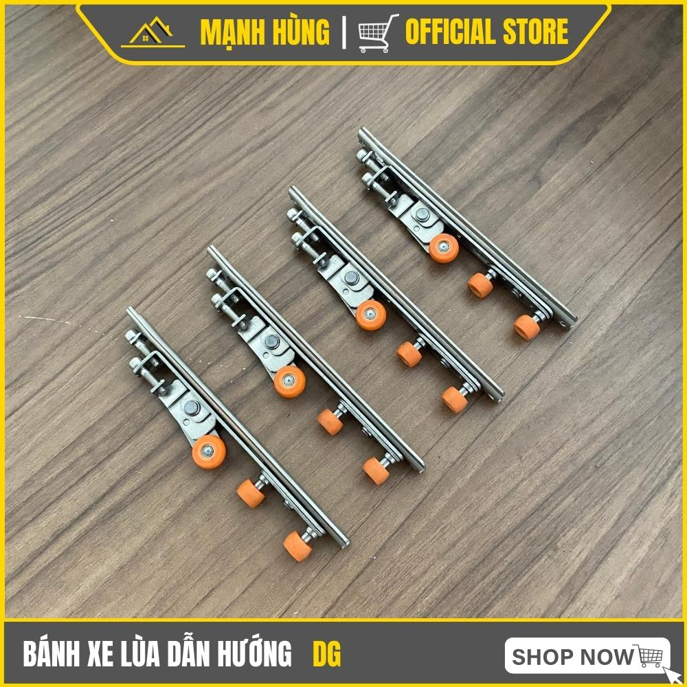 Bánh xe cửa lùa dẫn hướng DG, Bánh xe lùa 3D INOX 19.5 X 23 X 130
