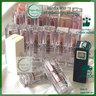 Son thỏi lì 3CE vỏ trong suốt 3CE Soft Matte Lipstic mịn màng ẩm mượt speaktome redmuse holychic hazyrose- huyenmio