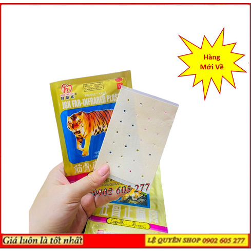 COMBO 10 Gói Cao dán con cọp 7 chữ thái lan