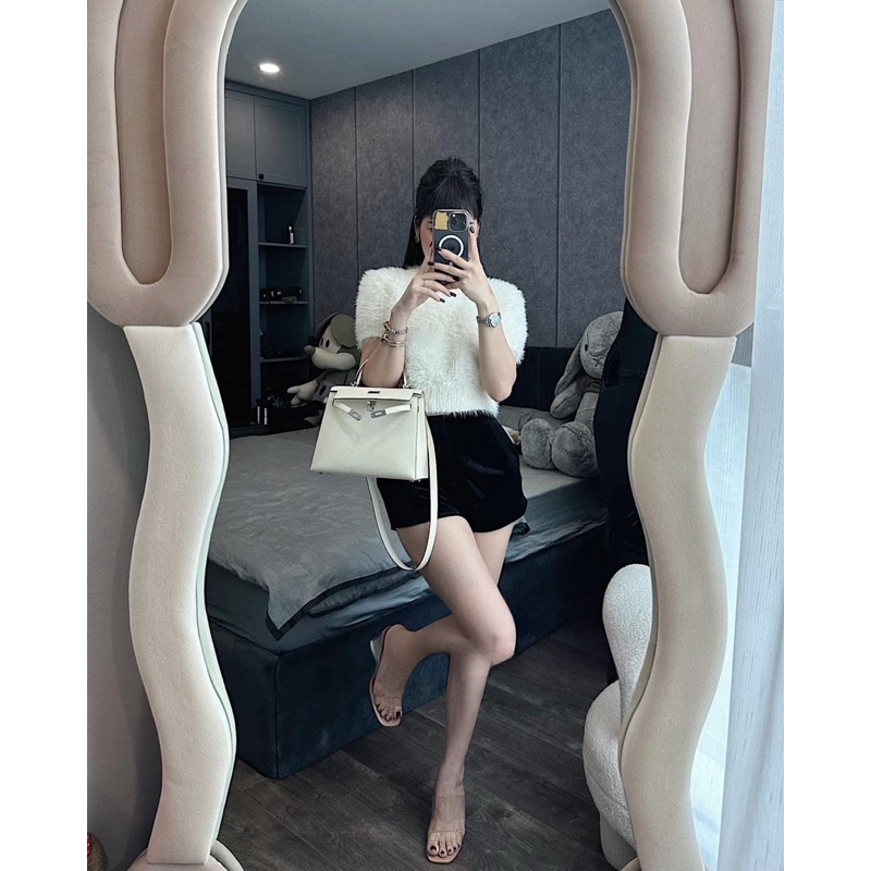 Áo Len Lông Kem Xinh QC