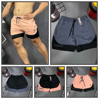 Quần Short Form Ngắn Tập Gym Nam, Quần Đùi Thể thao Nam Gs Phối -Ken Store