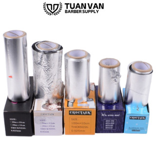 Giấy bạc uốn tóc con sâu nhuộm tóc