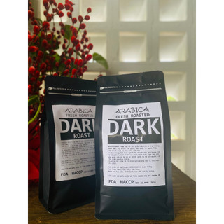 Cà phê rang mộc arabica - dark roast - 500g