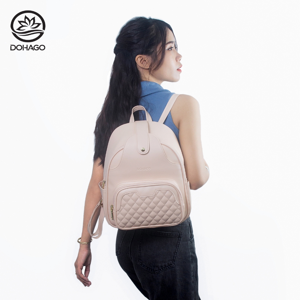 Balo Nữ Thời Trang DOHAGO BN01 Thiết Kế Nữ Tính Mang Phong Cách Năng Động, Dễ Thương