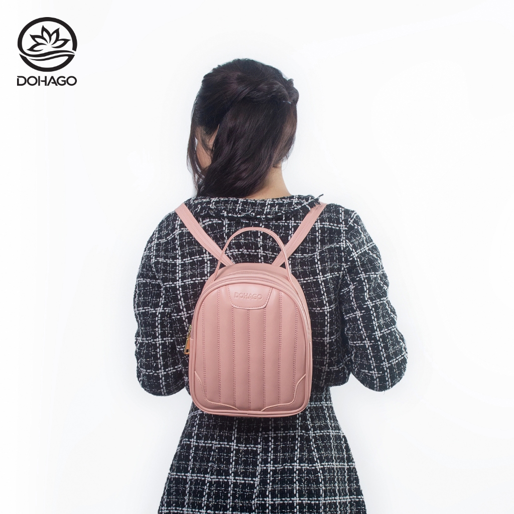 Balo Da Thời Trang Cho Nữ DOHAGO BN04 Thiết Kế Size Mini Phong Cách Dễ Thương