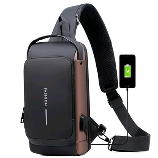 Hàng loại i - túi đeo chéo,túi đeo cai chống nước, chống trộm, có cổng sạc usb