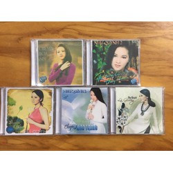 5 CD Nhạc Trữ Tình Chất Lượng Cao Như Quỳnh Bộ 1 - Phôi Phono Verbatim Bìa màu - Nhạc Bolero Nhạc Vàng Nhạc Trữ Tình