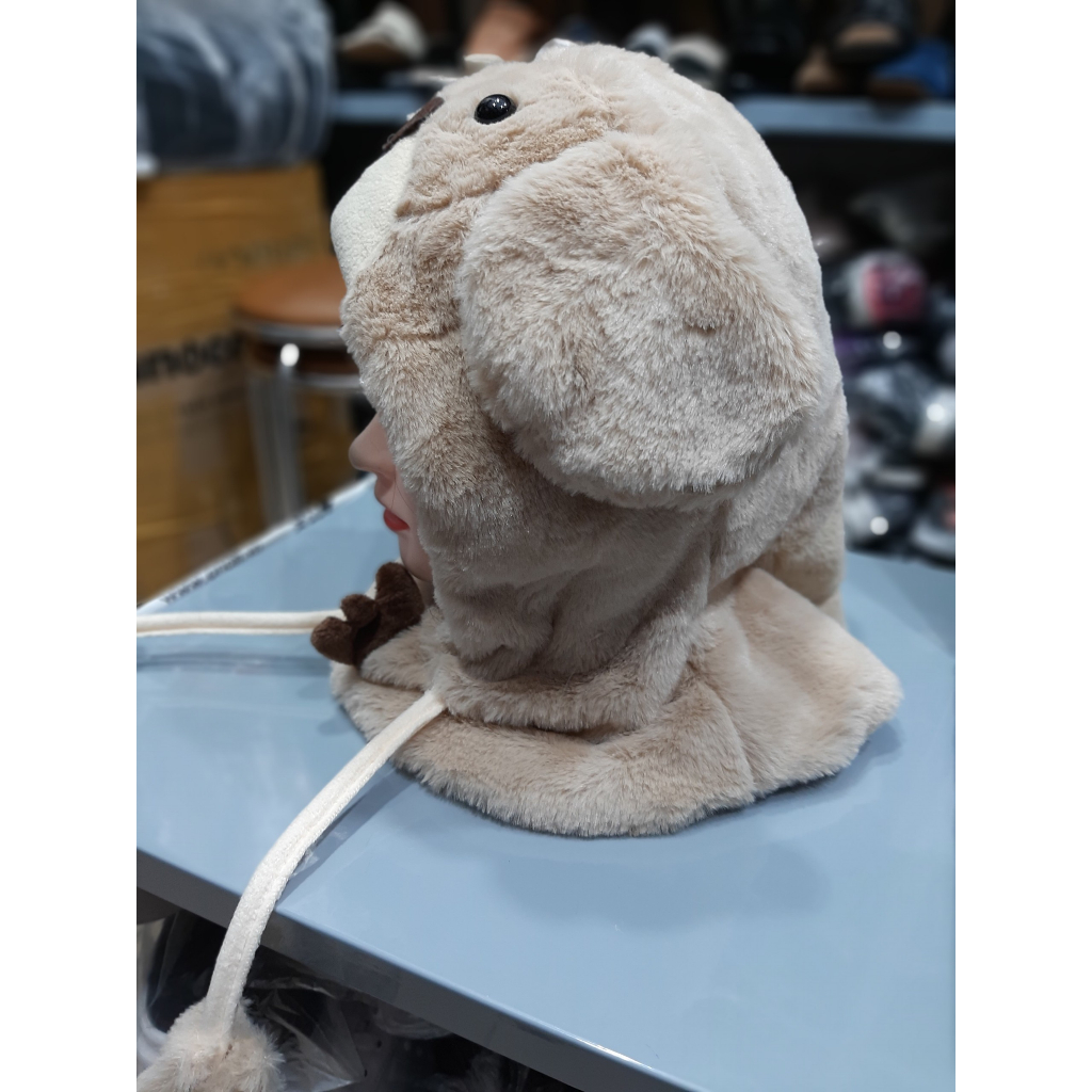 Nón len lót lông dày dặn giữ ấm tai thơi trang thu đông dành cho nữ