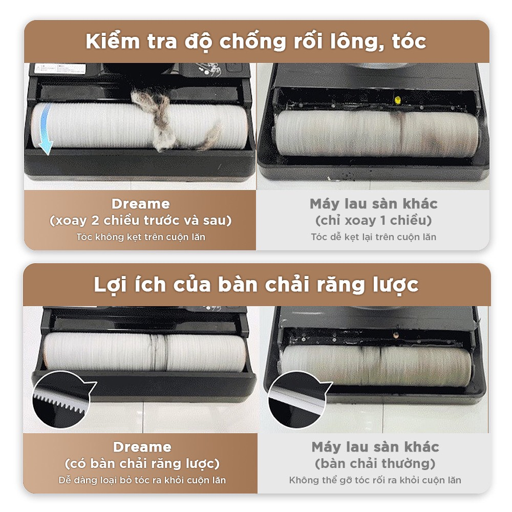 Máy Hút Bụi Lau Nhà Cầm Tay Dreame H12 Pro - Bản nội địa - Hàng chính hãng - Bảo hành 24 tháng