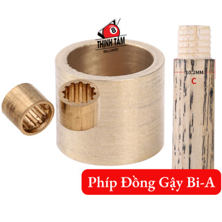 [THỊNH TÂM] Phíp Đồng Bida, Phíp Đồng Thau Đầu Cơ Bi-A Cực Bền Dành cho CLB [ PHÍP ĐỒNG ]