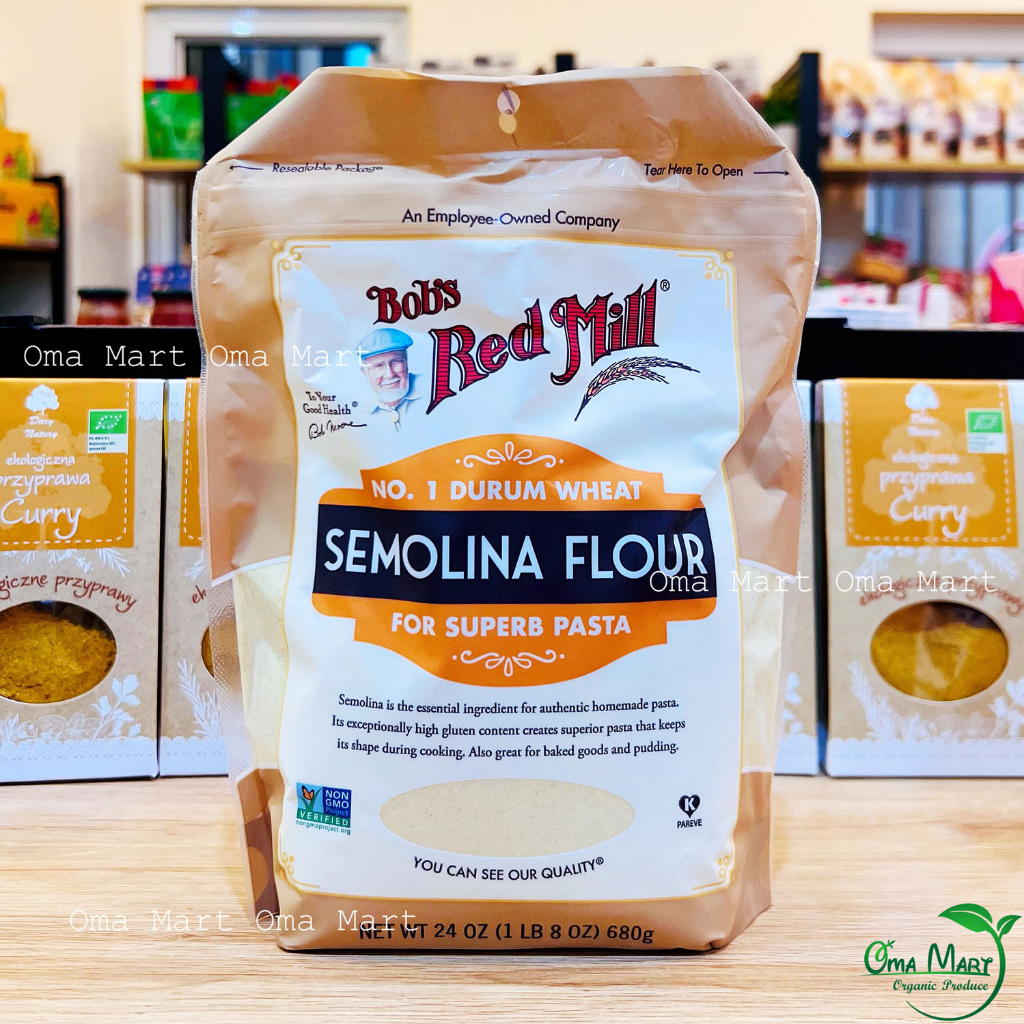 Bột mì Semolina (non-GMO) Bob's Red Mill 680g