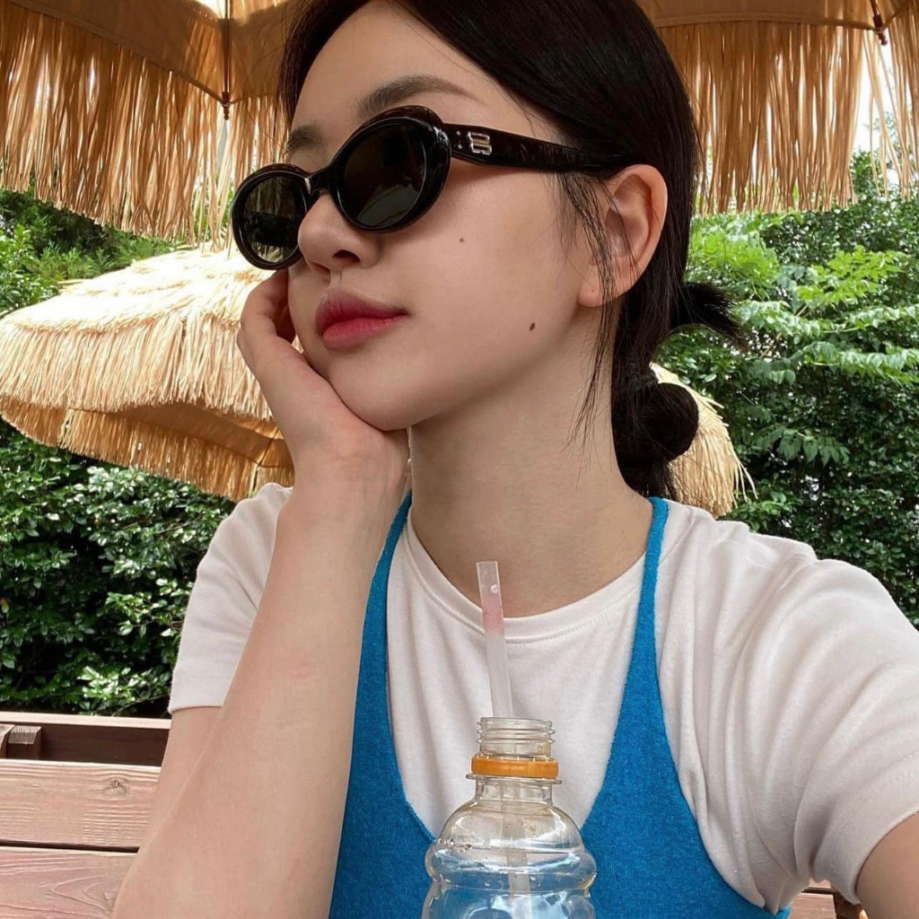 Kính râm thời trang hàn quốc dáng tròn g.m Lamode lõi thép cao cấp Bisouhanoi MO.P58250