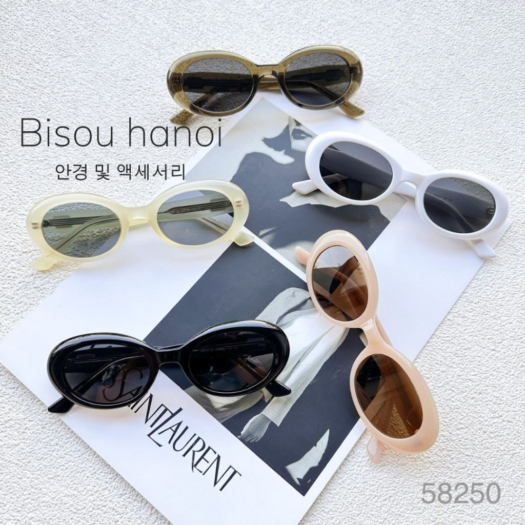 Kính râm thời trang hàn quốc dáng tròn g.m Lamode lõi thép cao cấp Bisouhanoi MO.P58250