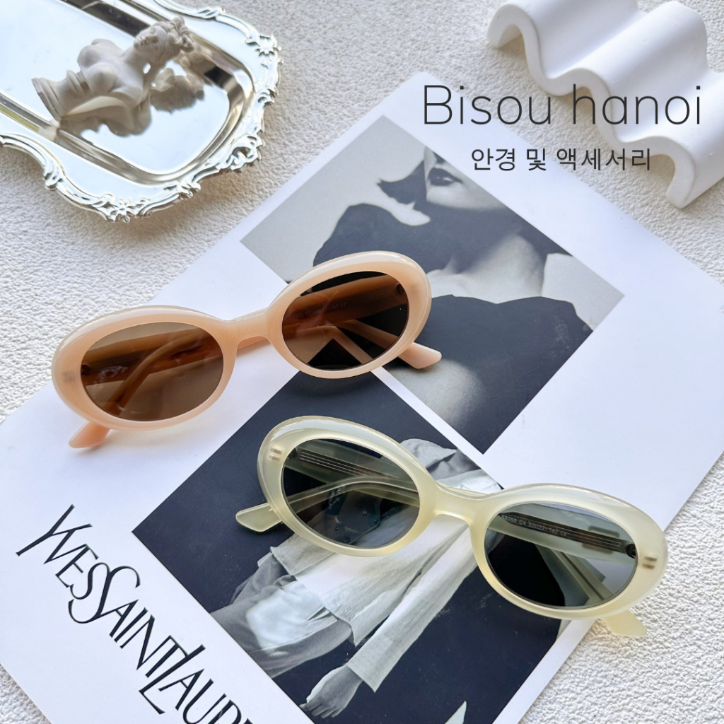 Kính râm thời trang hàn quốc dáng tròn g.m Lamode lõi thép cao cấp Bisouhanoi MO.P58250