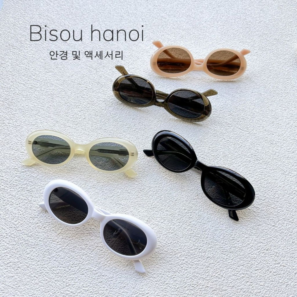 Kính râm thời trang hàn quốc dáng tròn g.m Lamode lõi thép cao cấp Bisouhanoi MO.P58250