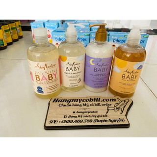 (có bill nhập)TẮM GỘI CHO BÉ SHEA MOISTURE DỪA