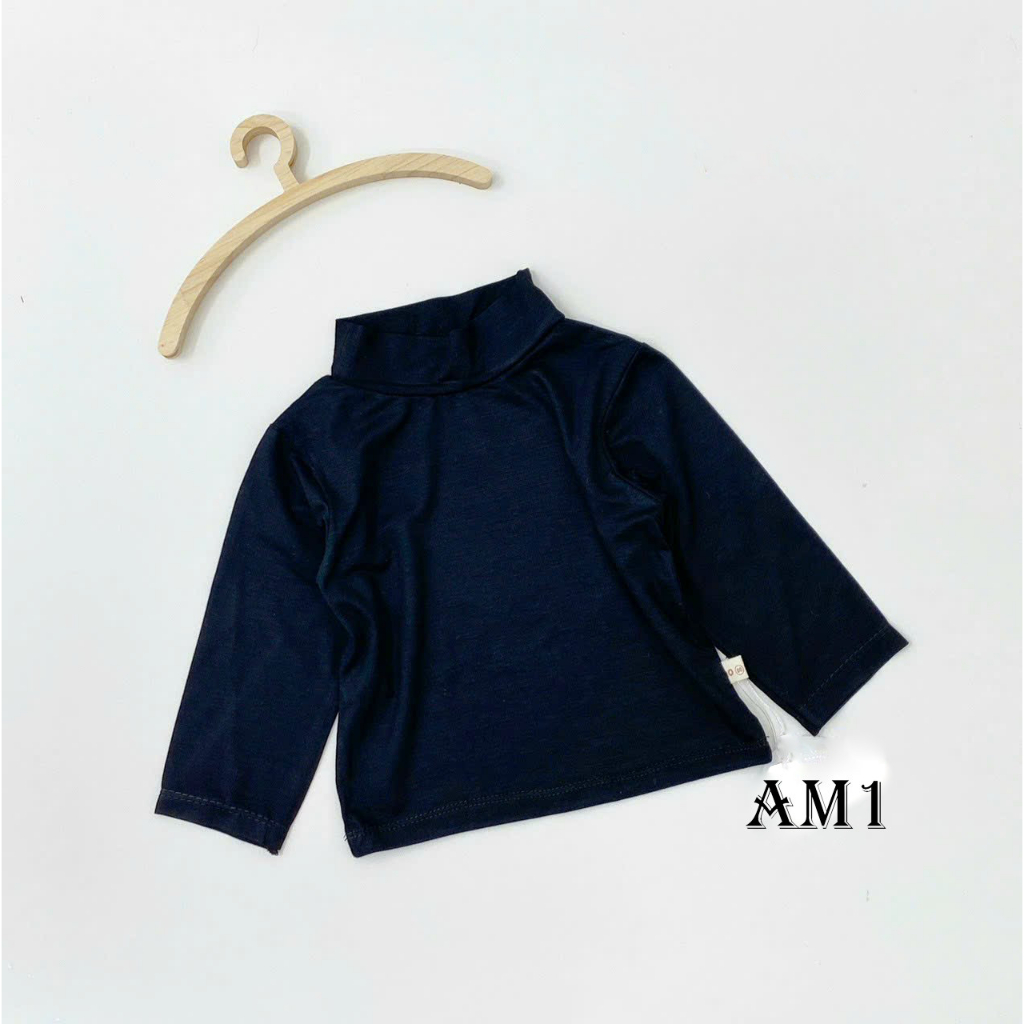 Áo len tăm cổ cao giữ nhiệt cho bé sơ sinh đến 18kg  AM358 TTR123