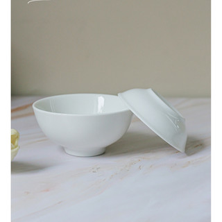 Đĩa chấm sứ trắng Minh Châu