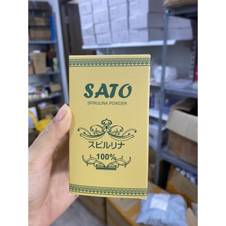 Tảo bột SATO cấy trắng, giảm thâm chăm sóc da mặt Spa, TMV