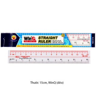 Thước kẻ dẻo winq 15cm, 20cm, 30cm