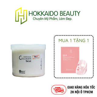 Hấp dầu ibest collagen best hair mask 600g