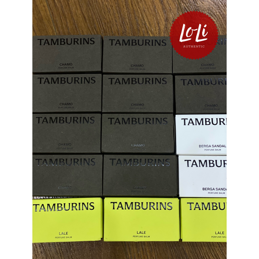 Nước Hoa Sáp Tamburins Perfume Balm/Nước Hoa Thỏi Tamburins Chamo, Lale, Berga Sandal, Suede Pear - Có Sẵn