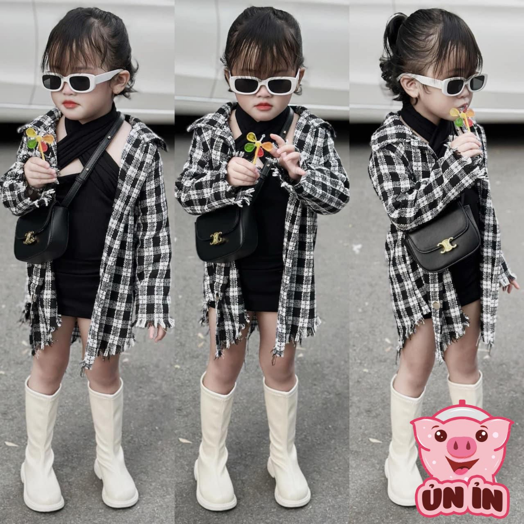 Giày bốt Martin bé gái, Bốt trẻ em chất da PU siêu mềm khoá kéo dễ thương phong cách Hàn Quốc KX4