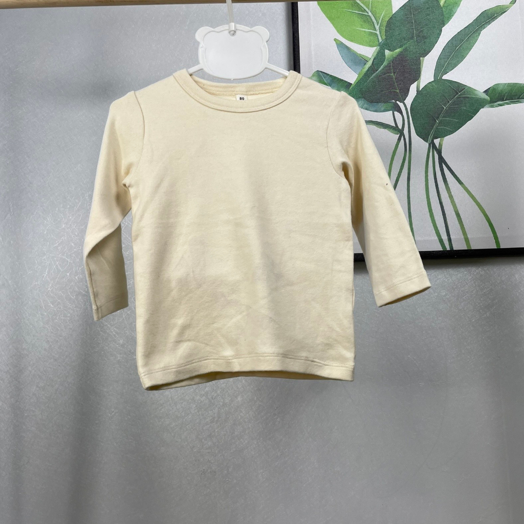 Áo thun tay dài Mu*ji xuất Nhật