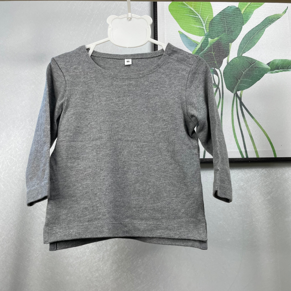 Áo thun tay dài Mu*ji xuất Nhật