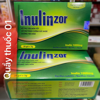 Chất xơ Inulin zor chống táo bón rối loạn tiêu hoá