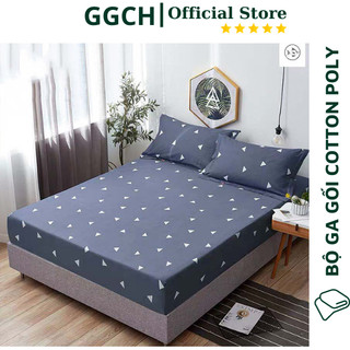 Combo Ga Và 2 Vỏ Gối nằm Mẫu Tam giác ghi (Được chọn mẫu - ghi chú tên mẫu - chát với shop)