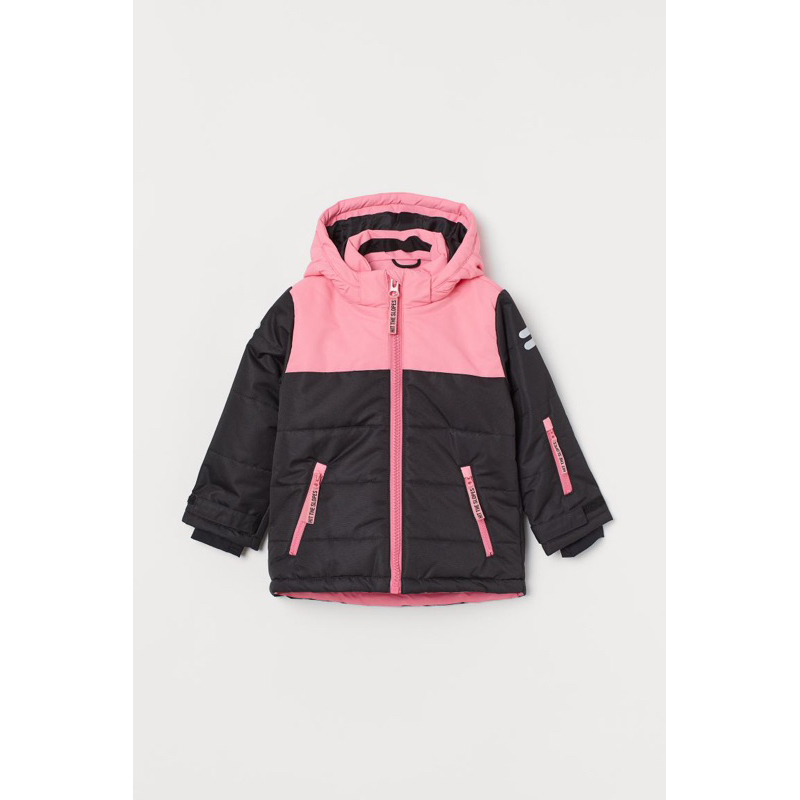 Áo Phao Bé Gái Black Pink HaM